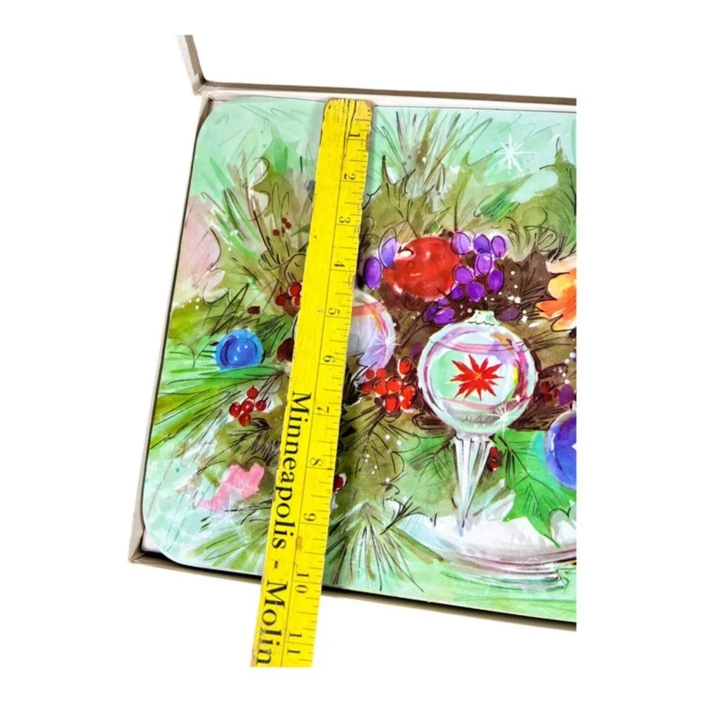 Set‎ of 8 Vintage Holiday Placemats
